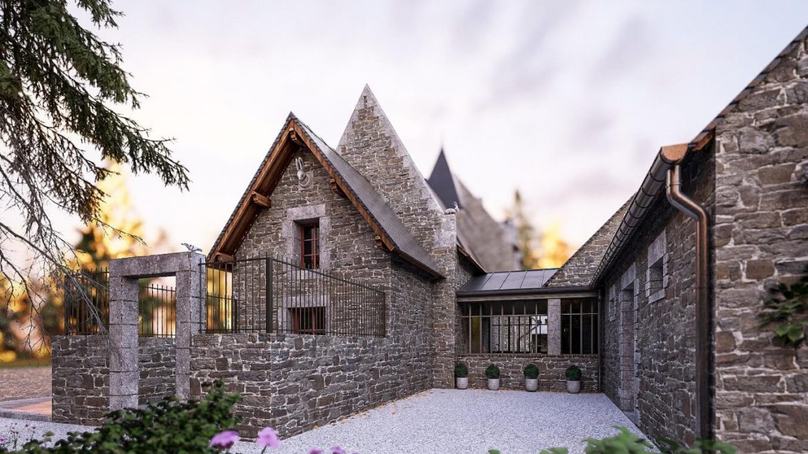 Réhabilitation et extension d’un manoir historique à Elven_architecte morbihan_architecte patrimoine_4